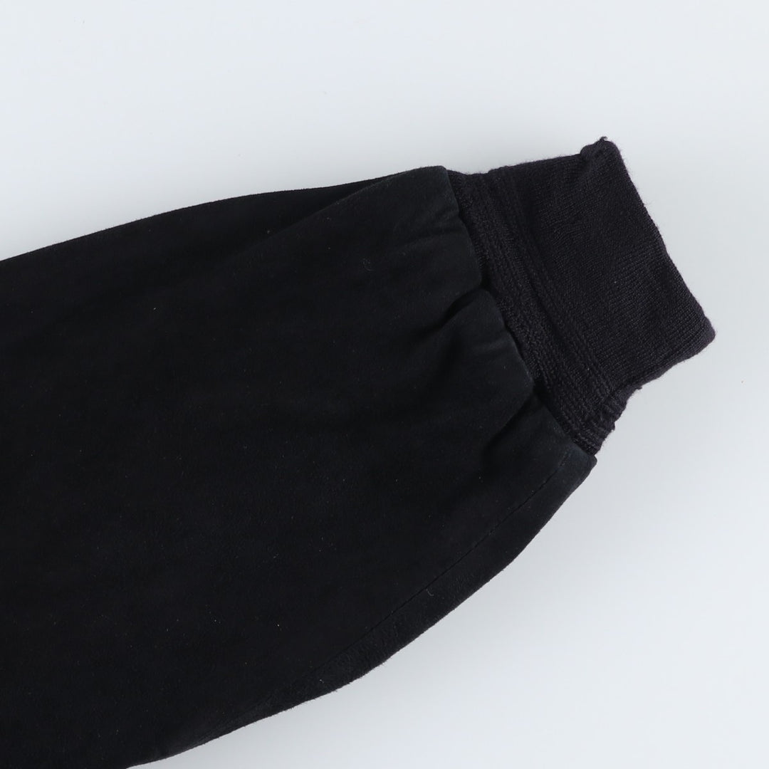 Vintage Balster Jacket, Suede Leather Blouson, Men's Size L Genuine Leather Suede Leather black type Vintage Second Hand