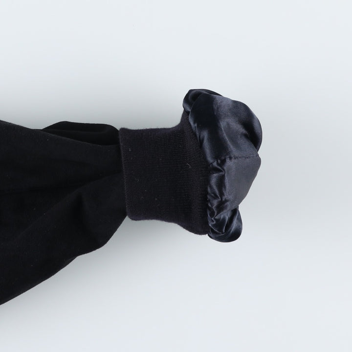 Vintage Balster Jacket, Suede Leather Blouson, Men's Size L Genuine Leather Suede Leather black type Vintage Second Hand