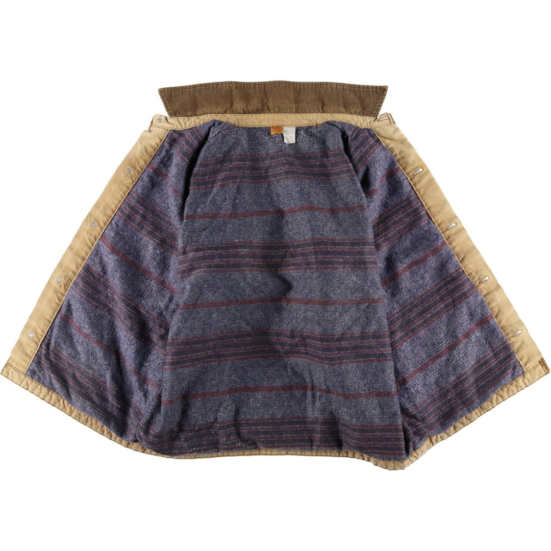 Vintage 70s-80'S Big Ben duck coverall, made in the USA, men's size XL cotton Beige type Vintage Second Hand