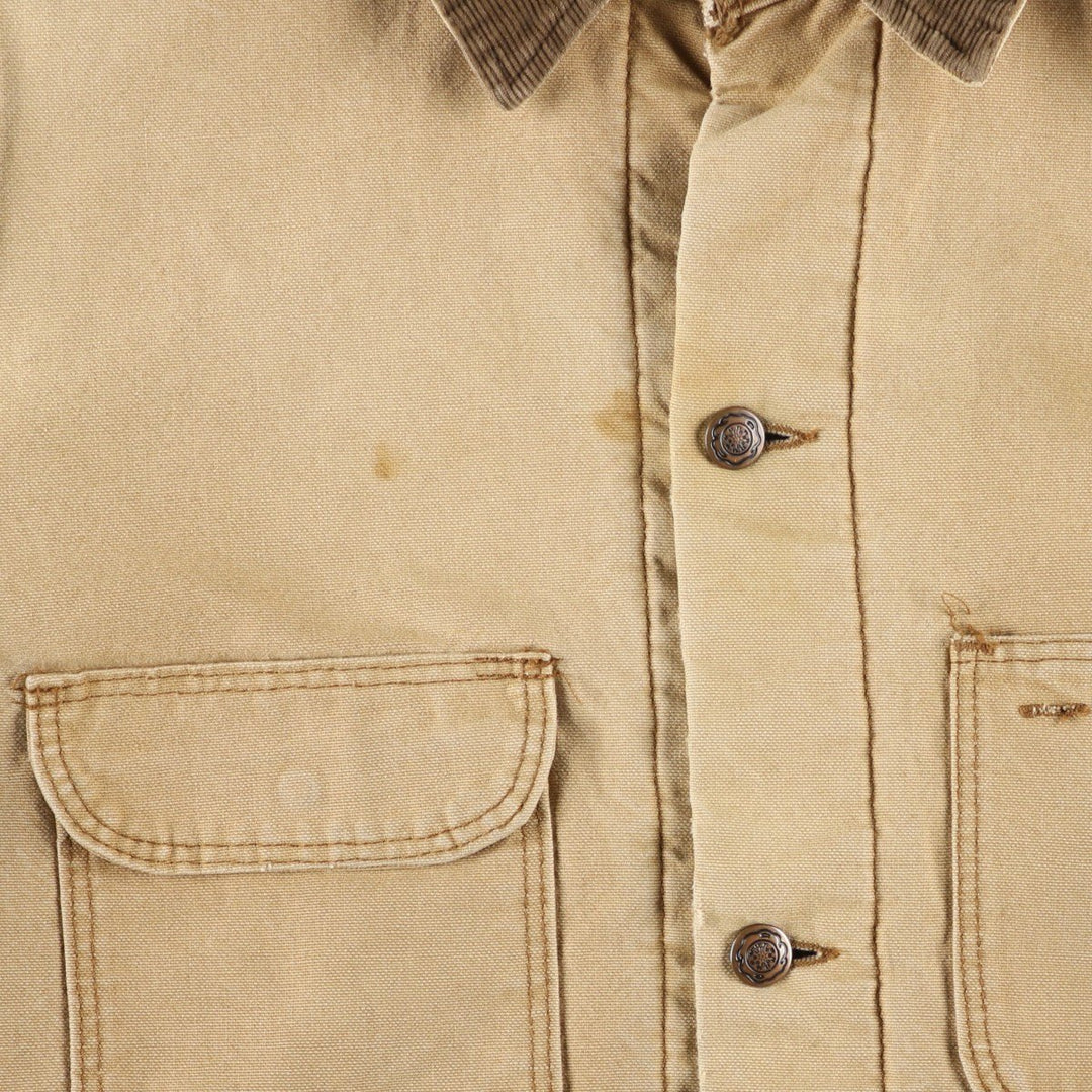 Vintage 70s-80'S Big Ben duck coverall, made in the USA, men's size XL cotton Beige type Vintage Second Hand