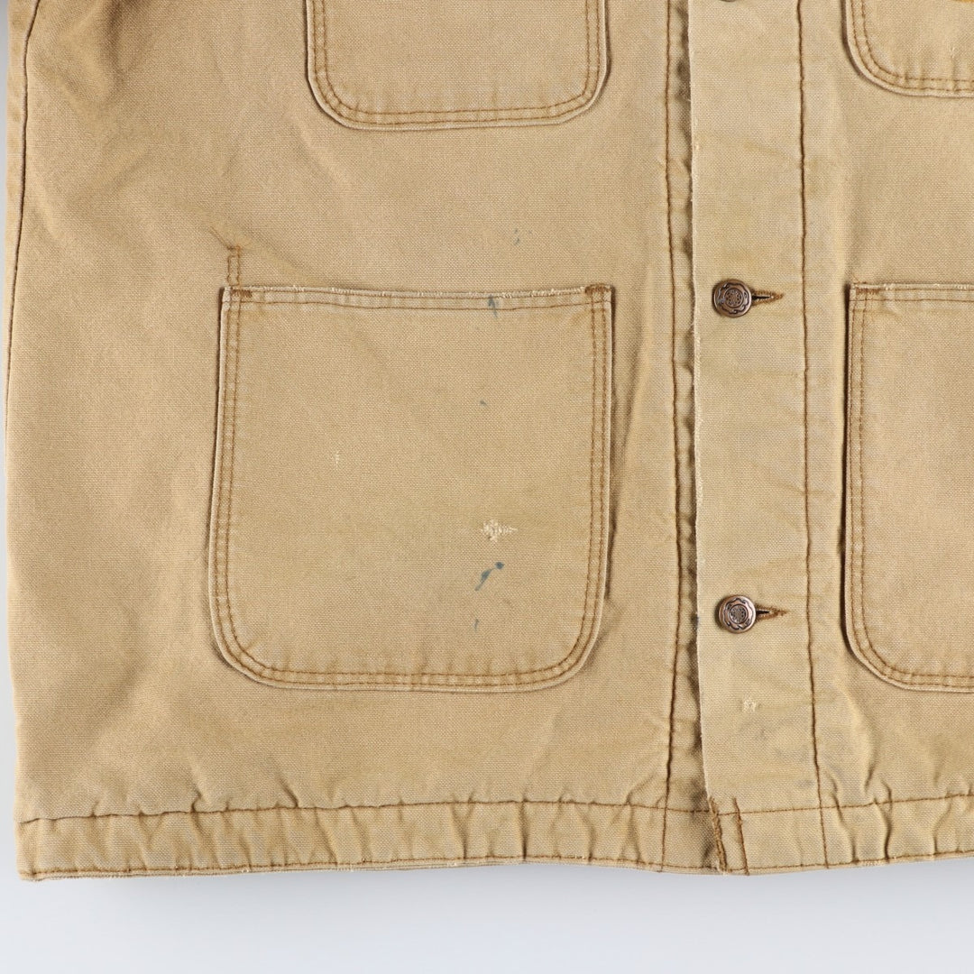 Vintage 70s-80'S Big Ben duck coverall, made in the USA, men's size XL cotton Beige type Vintage Second Hand