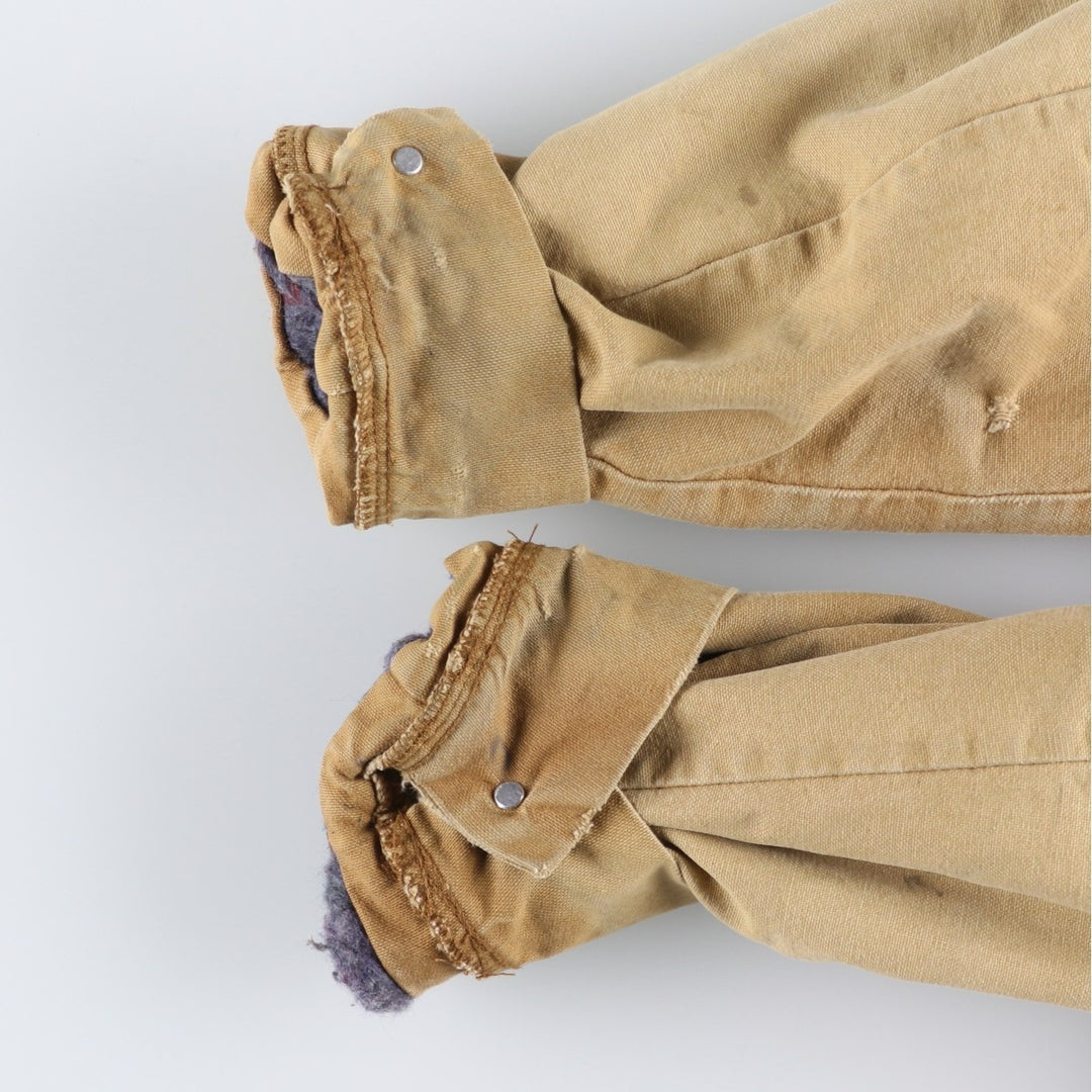 Vintage 70s-80'S Big Ben duck coverall, made in the USA, men's size XL cotton Beige type Vintage Second Hand