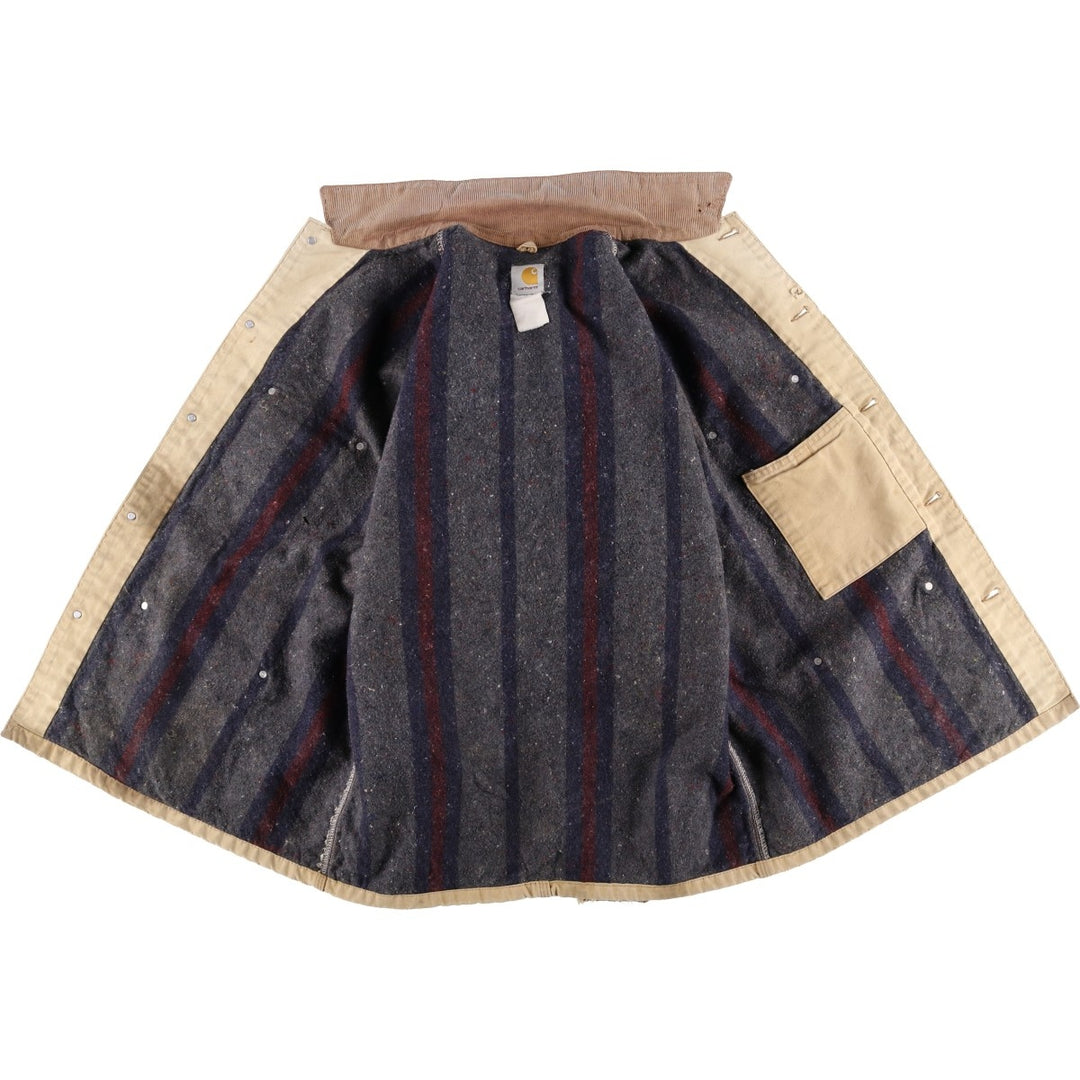 Carhartt Michigan Chore Coat, Padded Duck Coverall, Men's XL unclear Beige type Vintage Second Hand