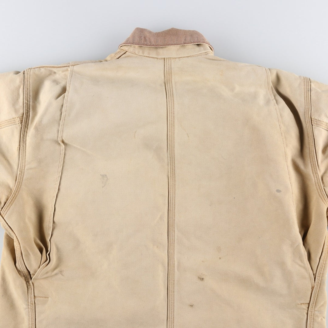 Carhartt Michigan Chore Coat, Padded Duck Coverall, Men's XL unclear Beige type Vintage Second Hand