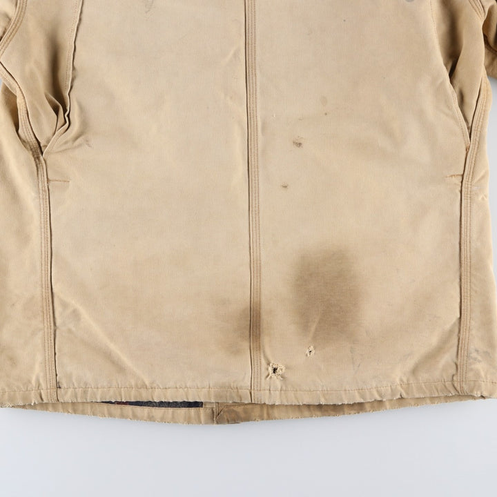Carhartt Michigan Chore Coat, Padded Duck Coverall, Men's XL unclear Beige type Vintage Second Hand