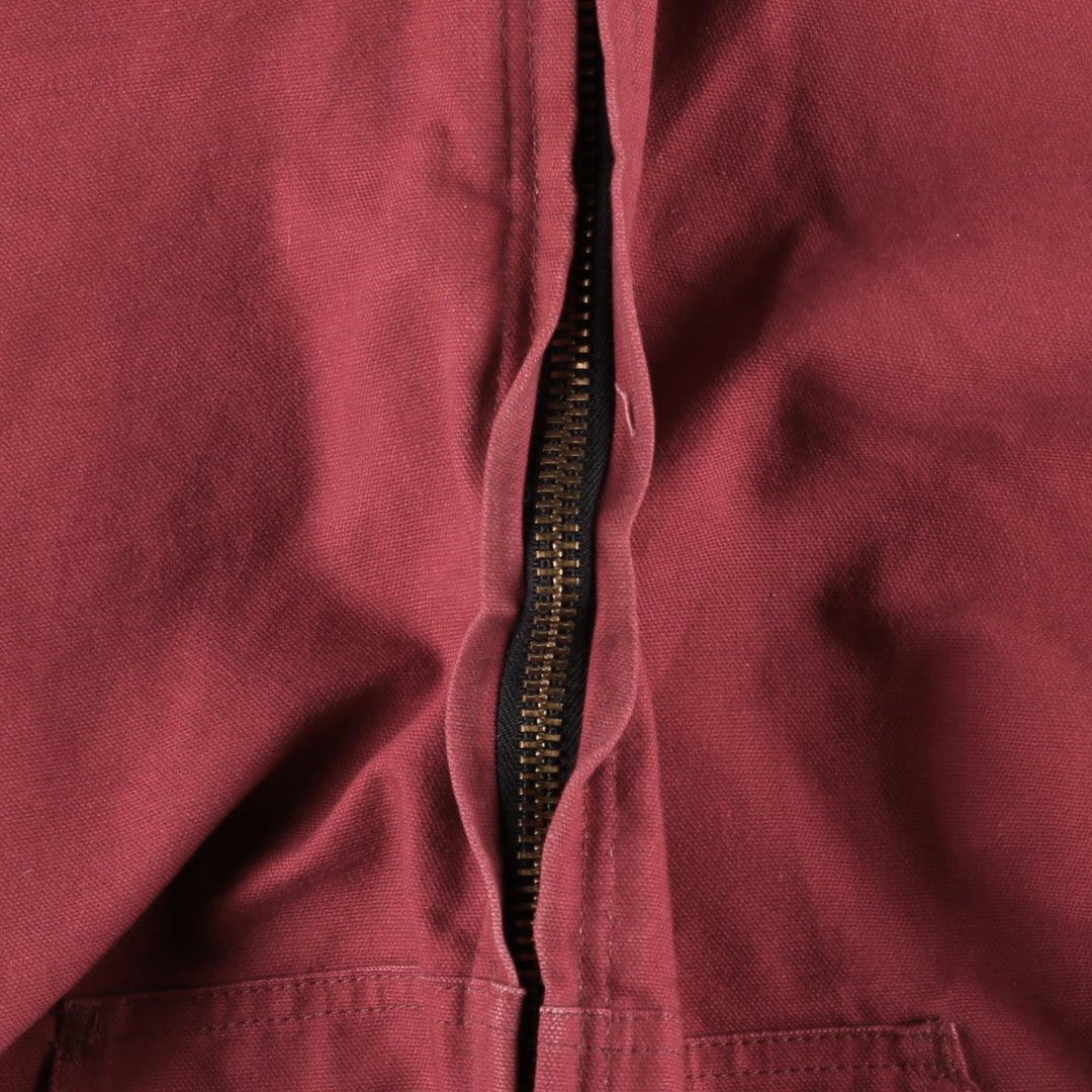 Carhartt Active Jacket, Padded Duck Full-Zip Hoodie, Men's Size XXXL unclear burgundy type Vintage Second Hand