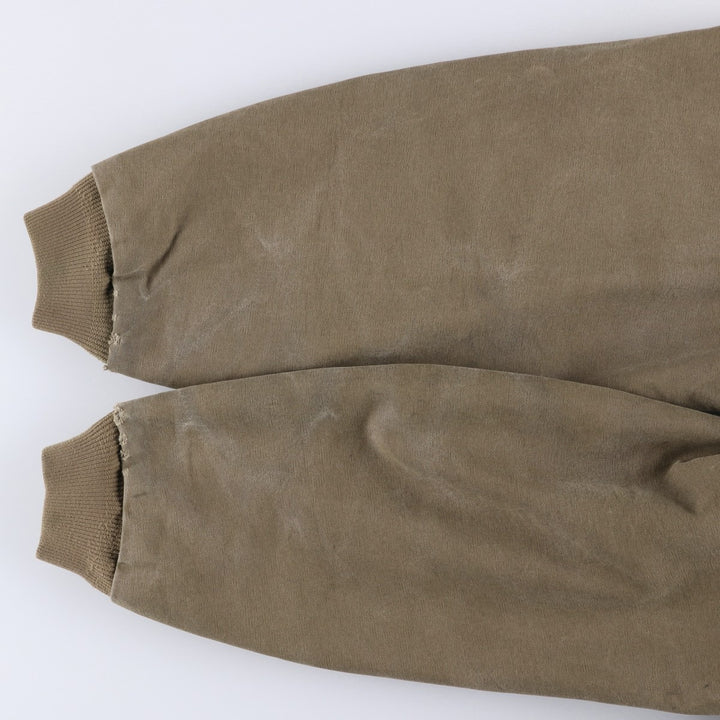 Carhartt Active Jacket Duck Full Zip Hoodie Men's XXL unclear Beige type Vintage Second Hand