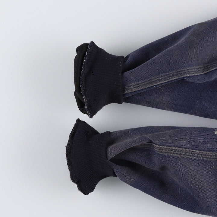 Carhartt Active Jacket Duck Full Zip Parka Made in USA Men's L size cotton navy blue type Vintage Second Hand