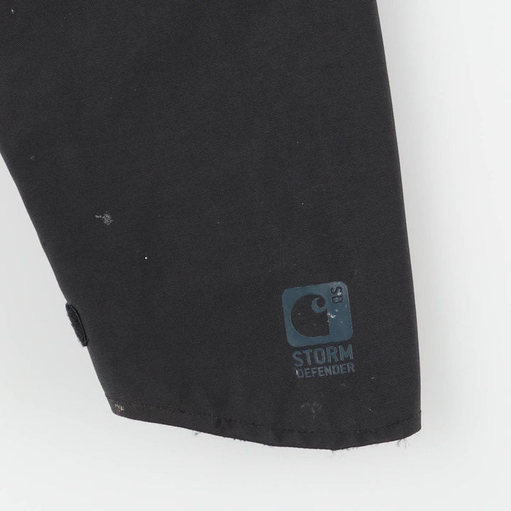 Carhartt STORM DEFENDER Nylon Jacket, Men's Size L Nylon black type Vintage Second Hand