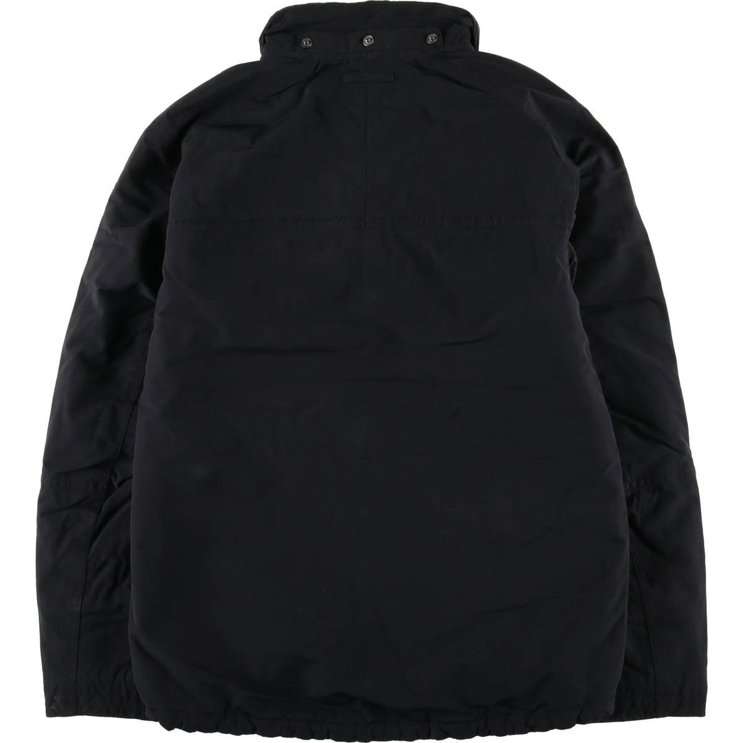 LANDS' END padded puffer jacket Nylon black type Vintage Second Hand