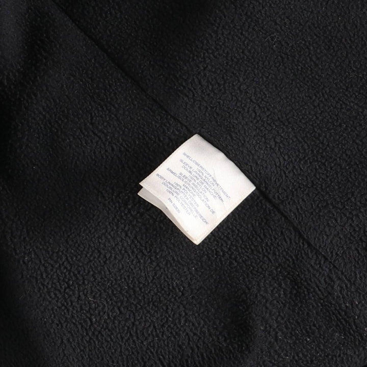 LANDS' END padded puffer jacket Nylon black type Vintage Second Hand