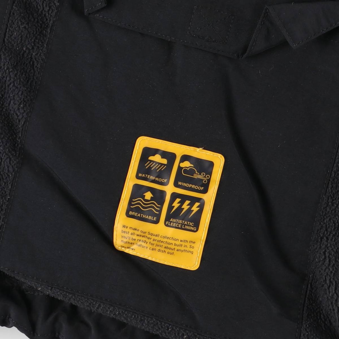 LANDS' END padded puffer jacket Nylon black type Vintage Second Hand