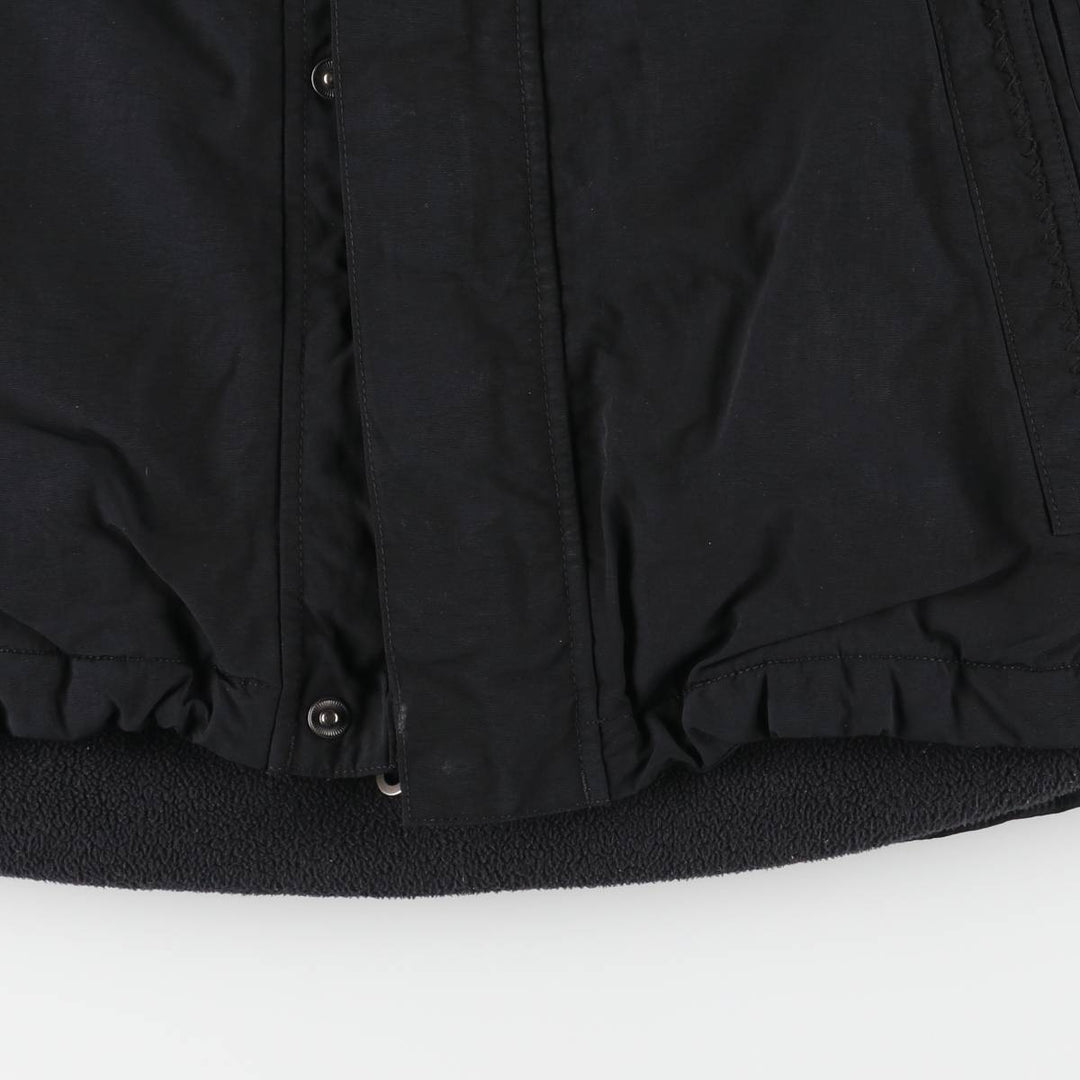 LANDS' END padded puffer jacket Nylon black type Vintage Second Hand