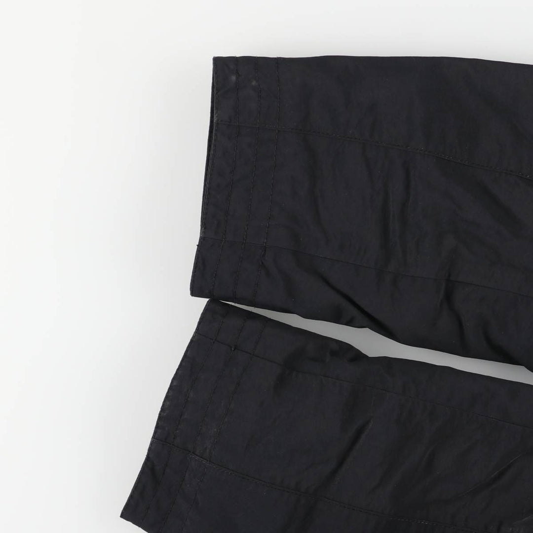 LANDS' END padded puffer jacket Nylon black type Vintage Second Hand