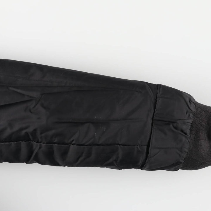 LANDS' END padded puffer jacket Nylon black type Vintage Second Hand