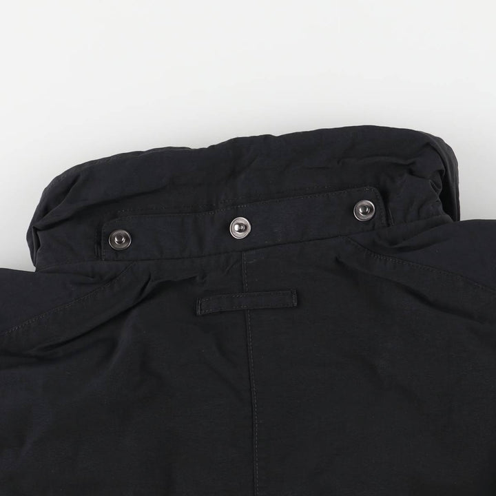 LANDS' END padded puffer jacket Nylon black type Vintage Second Hand