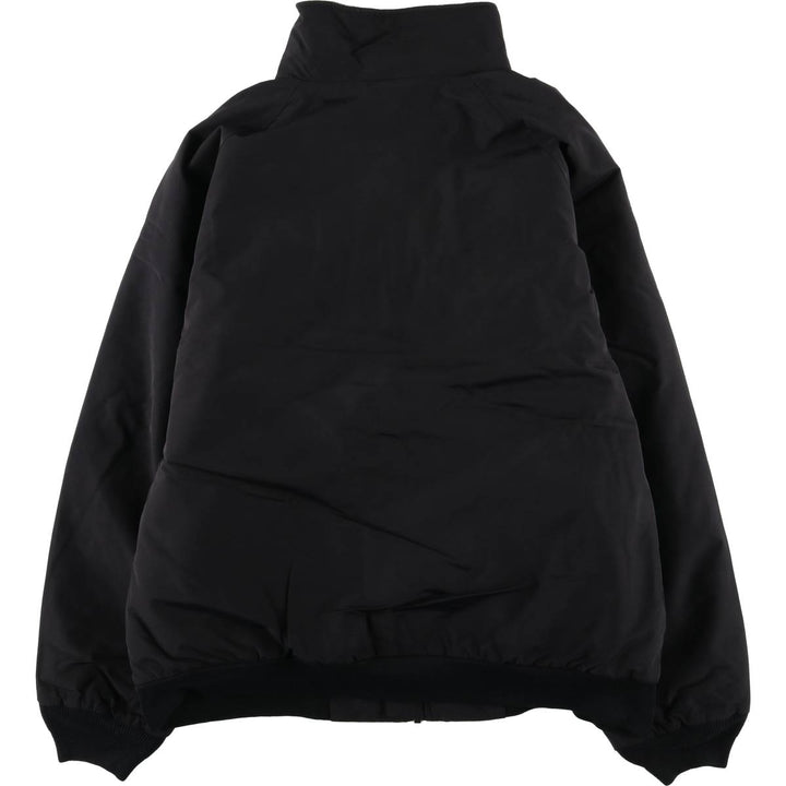 LANDS' END Men's Padded Puffer Jacket (Size L) Nylon black type Vintage Second Hand