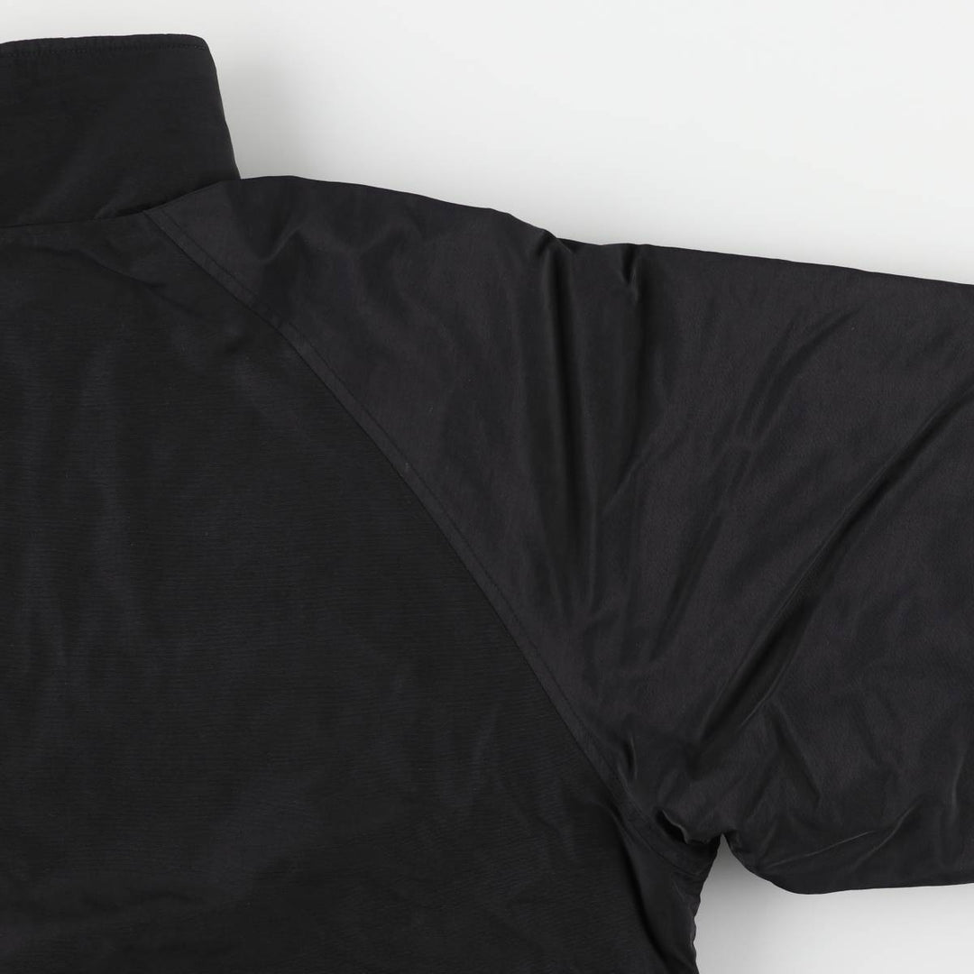 LANDS' END Men's Padded Puffer Jacket (Size L) Nylon black type Vintage Second Hand