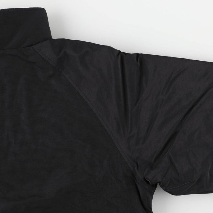 LANDS' END Men's Padded Puffer Jacket (Size L) Nylon black type Vintage Second Hand