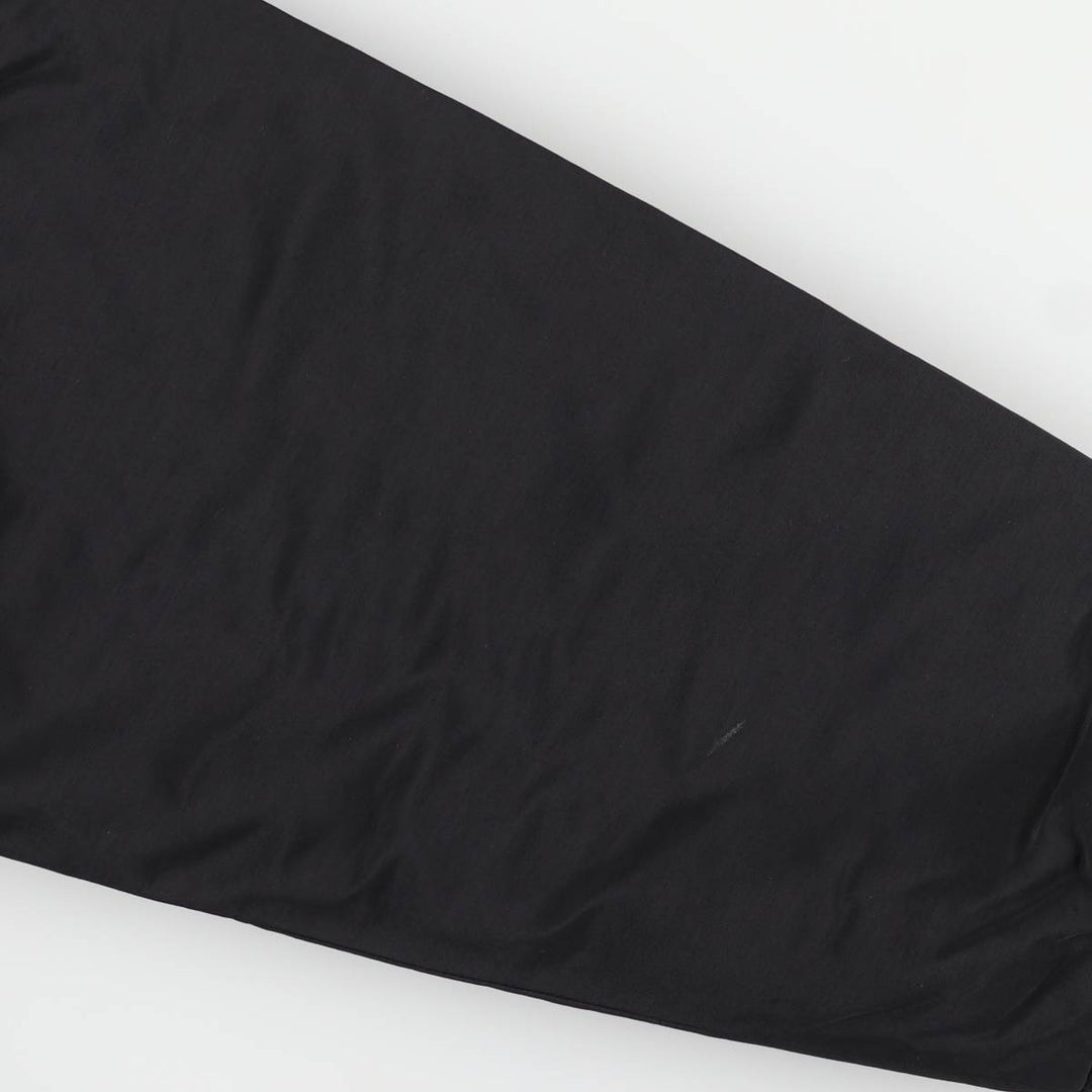 LANDS' END Men's Padded Puffer Jacket (Size L) Nylon black type Vintage Second Hand