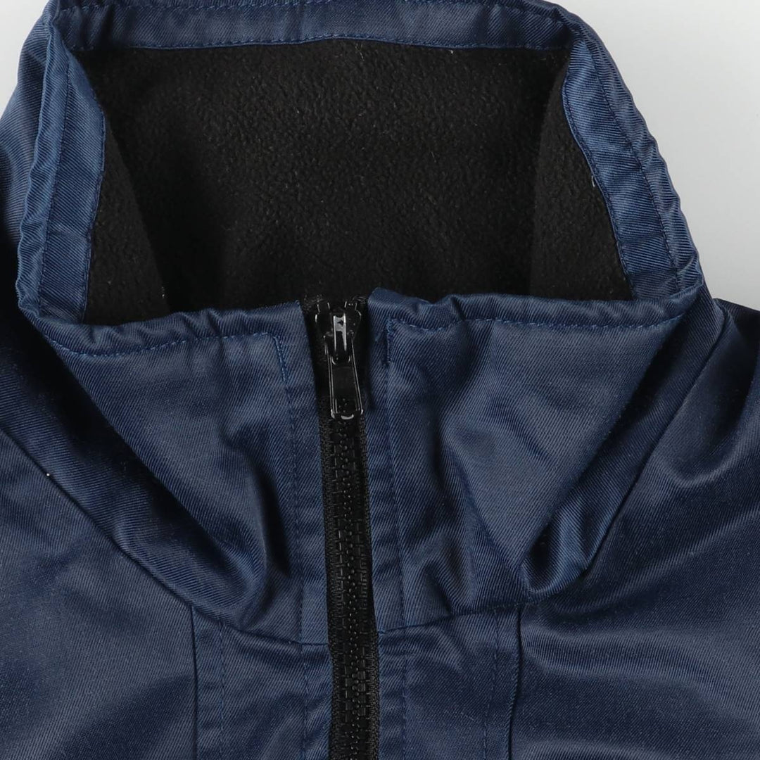 Dickies Grafters 2-Way Padded Puffer Jacket, Men's Size Medium cotton navy blue type Vintage Second Hand