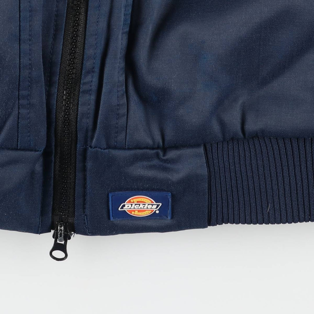 Dickies Grafters 2-Way Padded Puffer Jacket, Men's Size Medium cotton navy blue type Vintage Second Hand