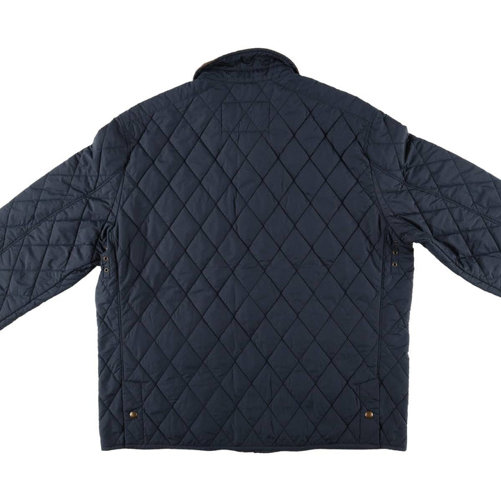 Ralph Lauren POLO RALPH LAUREN Quilted Puffer Jacket, Men's Size XL polyester navy blue type Vintage Second Hand