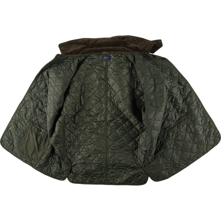 Ralph Lauren POLO RALPH LAUREN Quilted Puffer Jacket, Men's XXL polyester Khaki type Vintage Second Hand