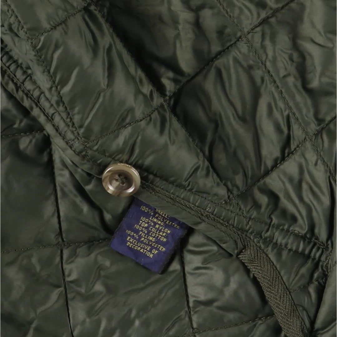 Ralph Lauren POLO RALPH LAUREN Quilted Puffer Jacket, Men's XXL polyester Khaki type Vintage Second Hand