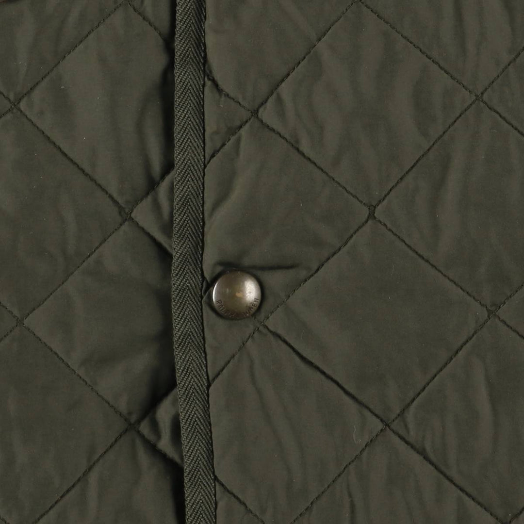 Ralph Lauren POLO RALPH LAUREN Quilted Puffer Jacket, Men's XXL polyester Khaki type Vintage Second Hand