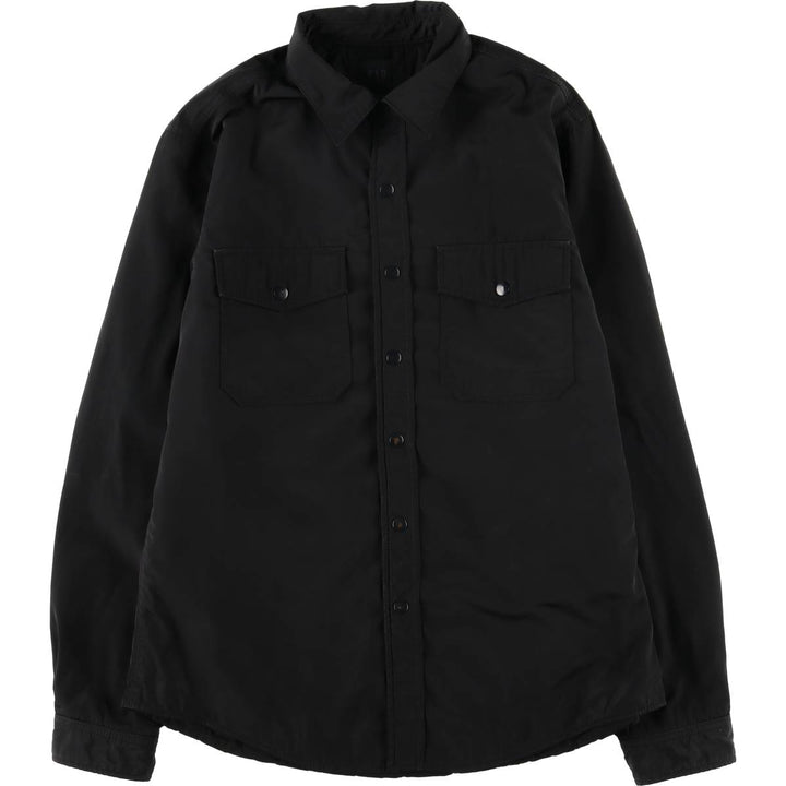 GAP Men's Padded Puffer Jacket, Size M polyester black type Vintage Second Hand