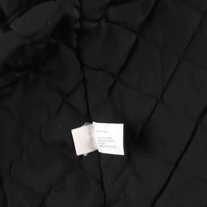 GAP Men's Padded Puffer Jacket, Size M polyester black type Vintage Second Hand