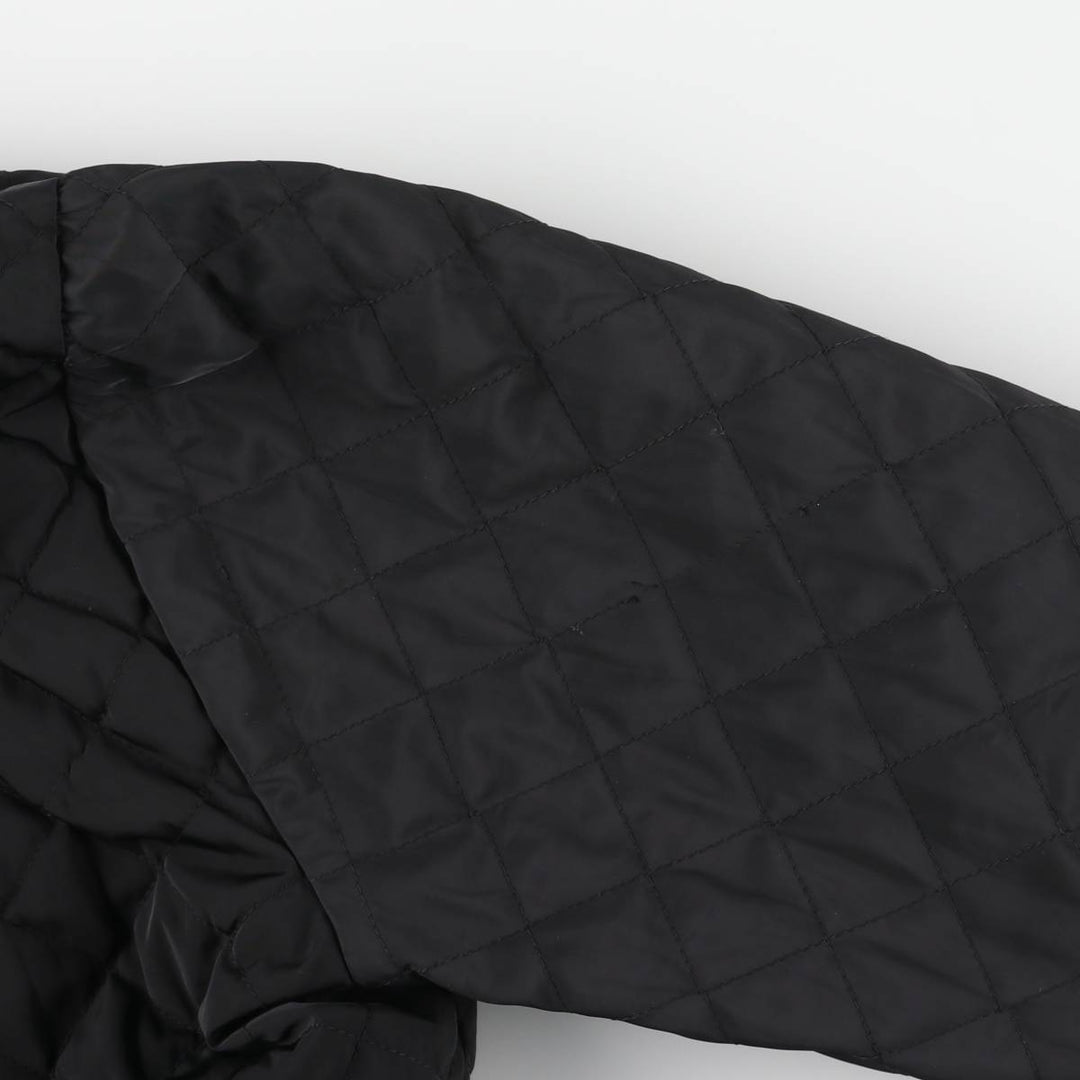 GAP Men's Padded Puffer Jacket, Size M polyester black type Vintage Second Hand