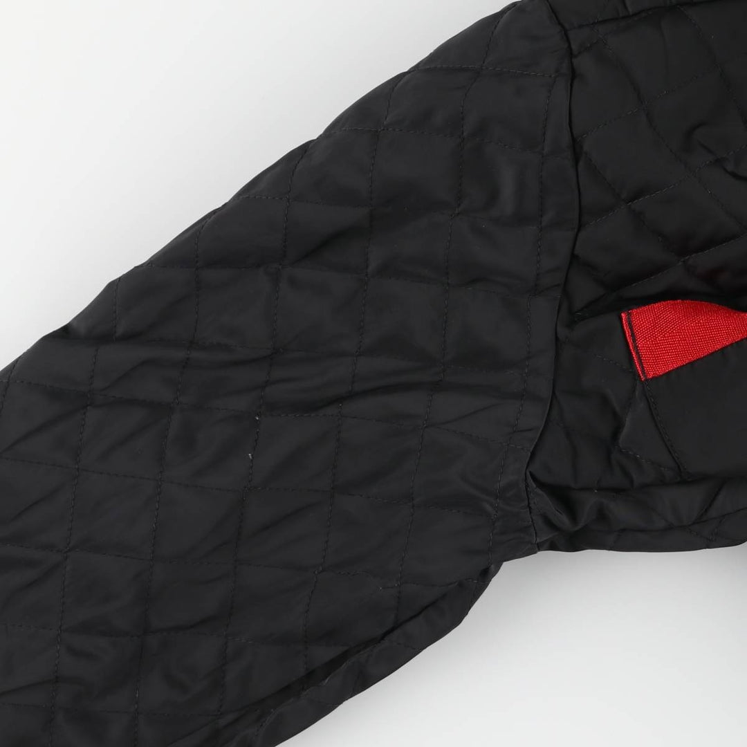 GAP Men's Padded Puffer Jacket, Size M polyester black type Vintage Second Hand