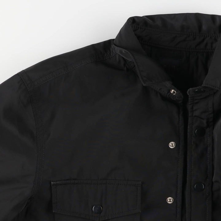 GAP Men's Padded Puffer Jacket, Size M polyester black type Vintage Second Hand