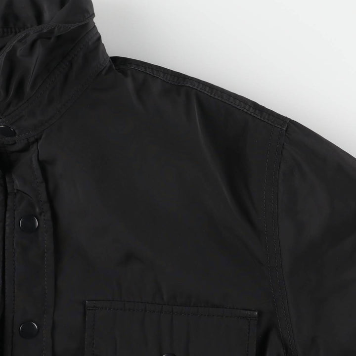 GAP Men's Padded Puffer Jacket, Size M polyester black type Vintage Second Hand