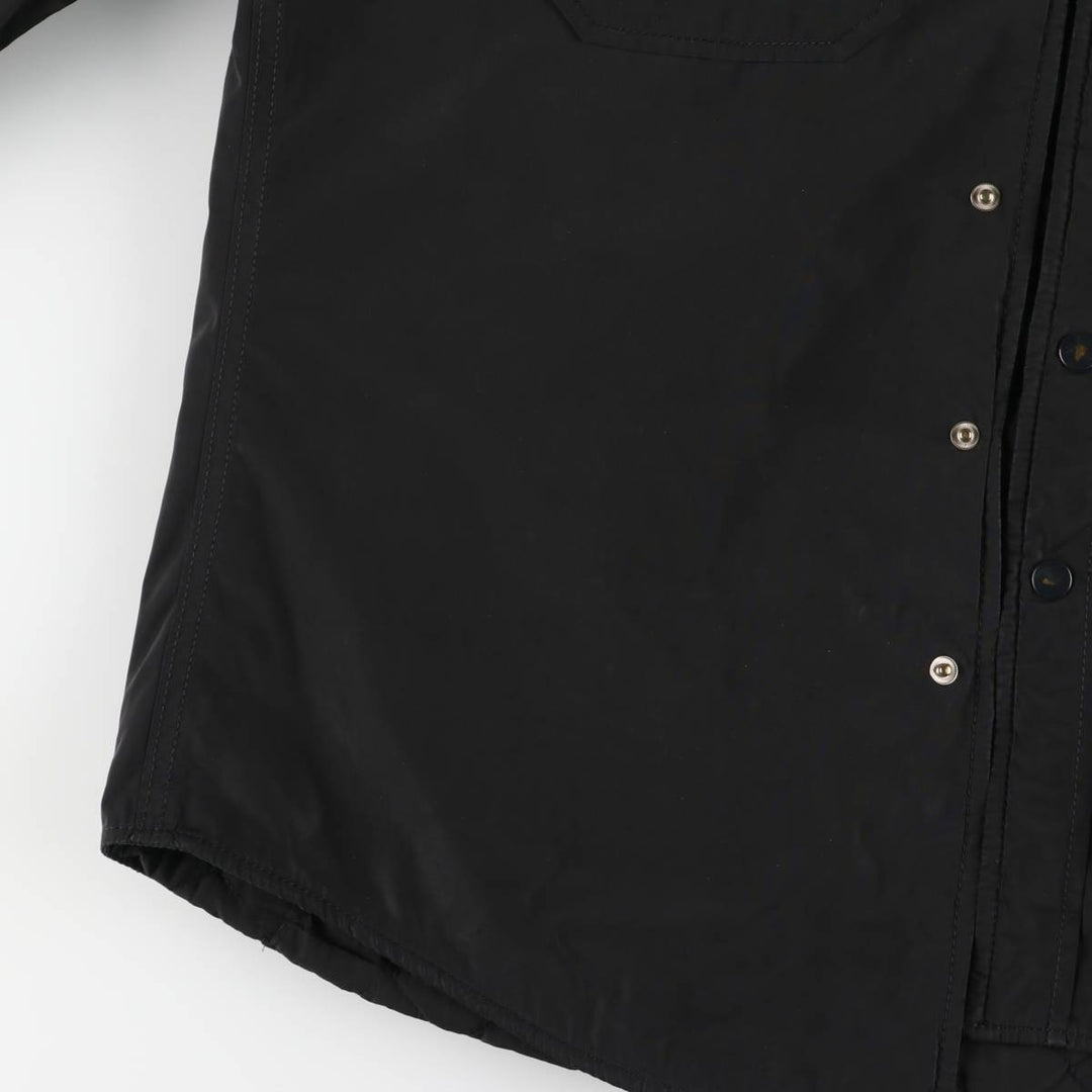 GAP Men's Padded Puffer Jacket, Size M polyester black type Vintage Second Hand