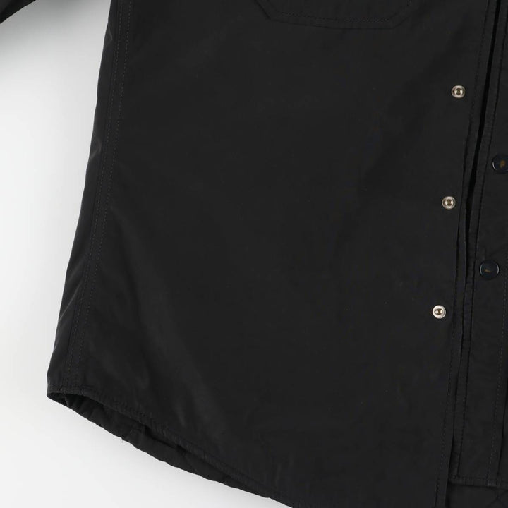 GAP Men's Padded Puffer Jacket, Size M polyester black type Vintage Second Hand