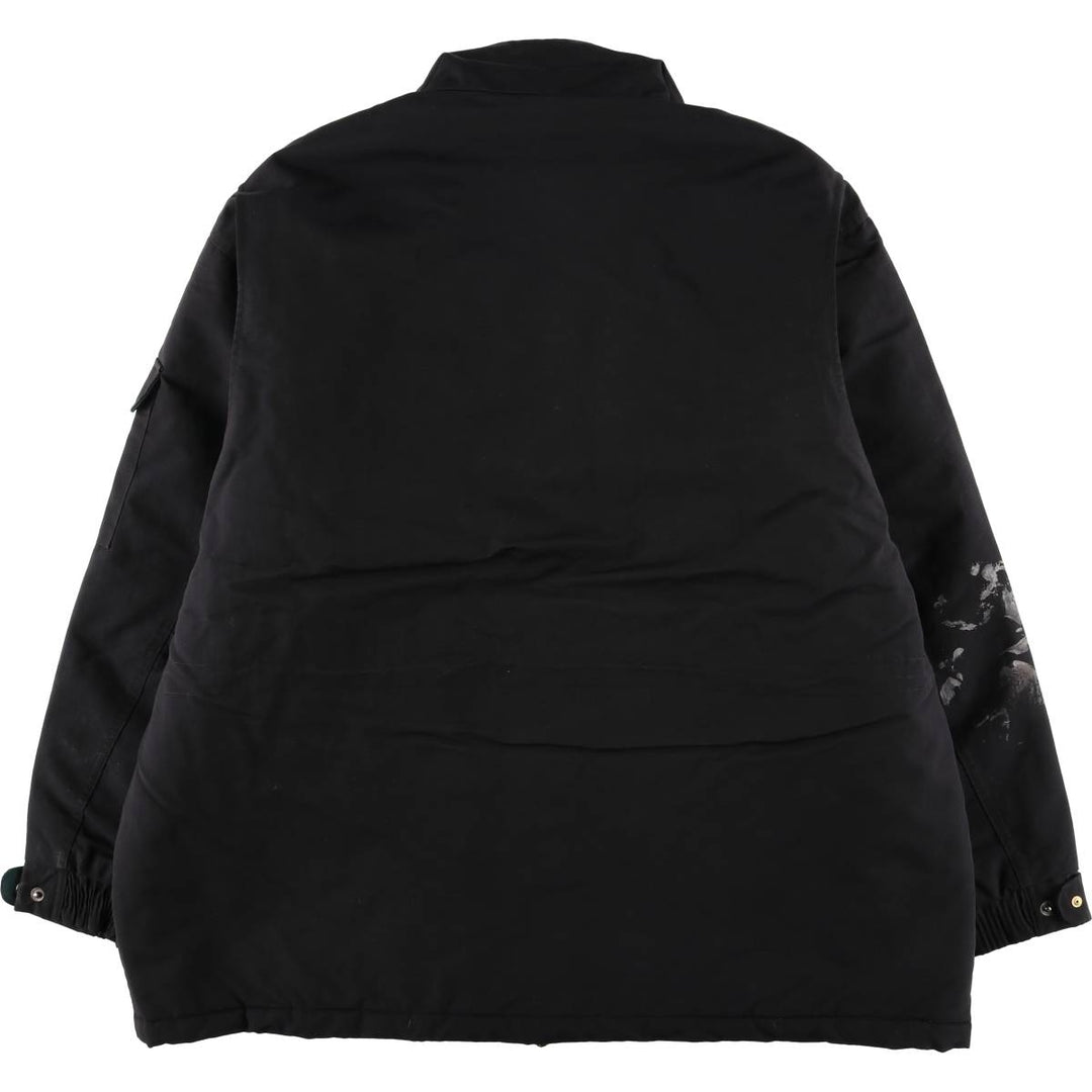 Carhartt padded puffer jacket, men's size XL Nylon black type Vintage Second Hand