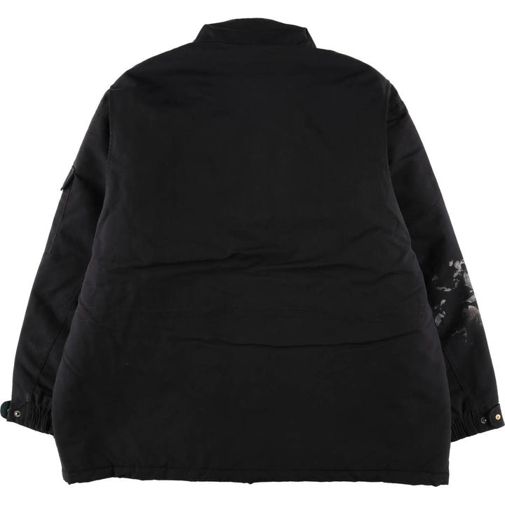 Carhartt padded puffer jacket, men's size XL Nylon black type Vintage Second Hand