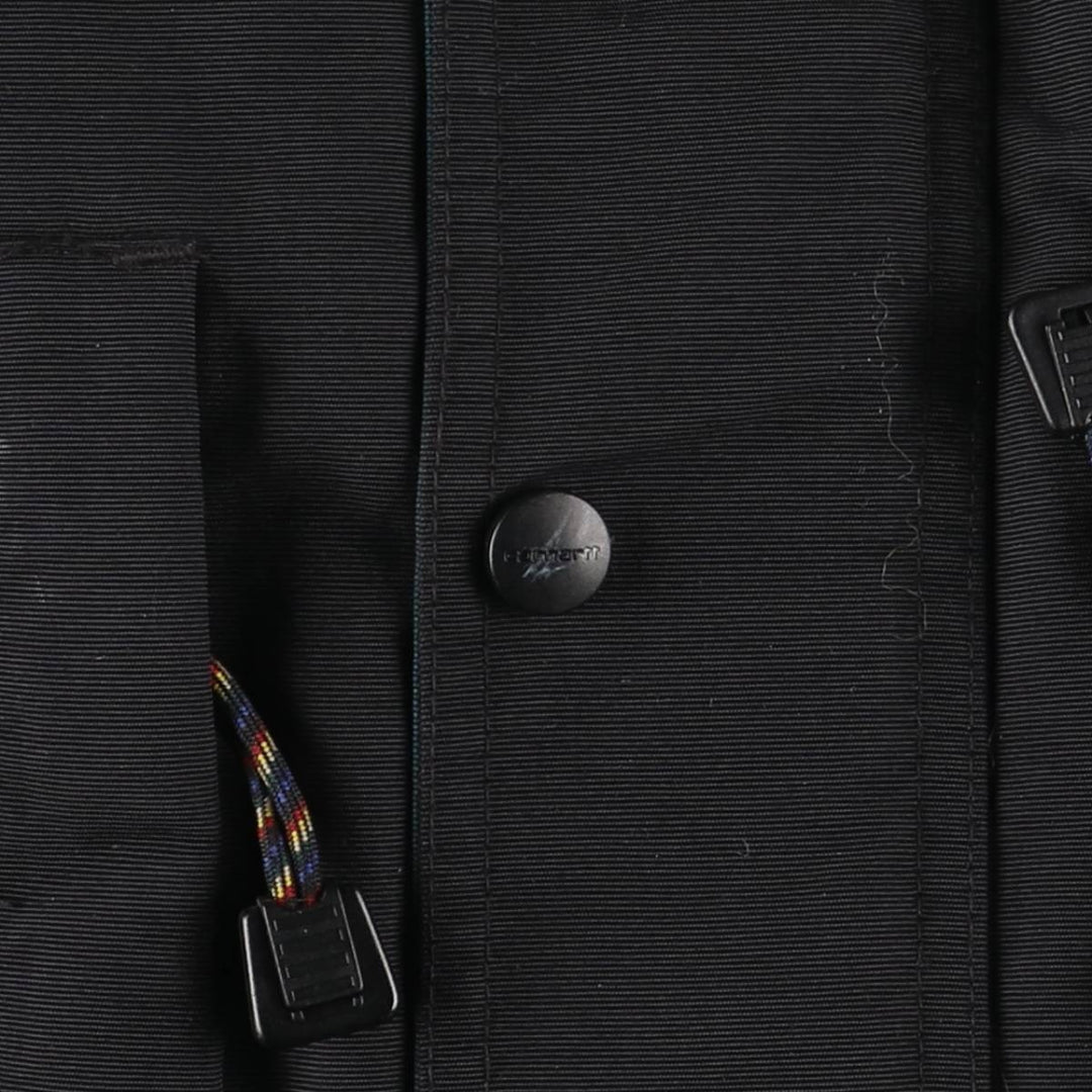 Carhartt padded puffer jacket, men's size XL Nylon black type Vintage Second Hand