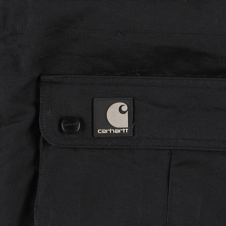 Carhartt padded puffer jacket, men's size XL Nylon black type Vintage Second Hand