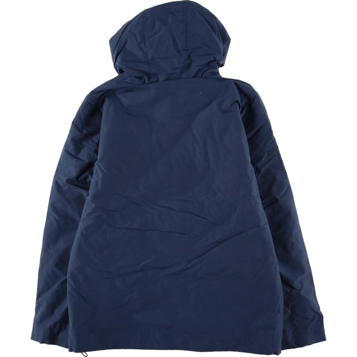 Fred Perry FRED PERRY padded hoodie puffer jacket, men's size M polyamide navy blue type Vintage Second Hand