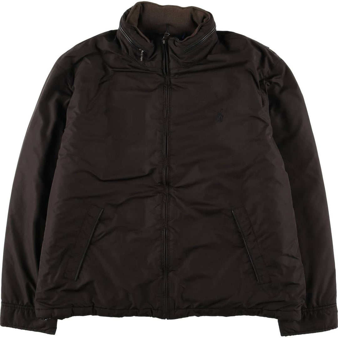 Ralph Lauren POLO RALPH LAUREN padded puffer jacket, men's size XL polyester brown type Vintage Second Hand
