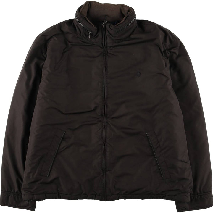 Ralph Lauren POLO RALPH LAUREN padded puffer jacket, men's size XL polyester brown type Vintage Second Hand