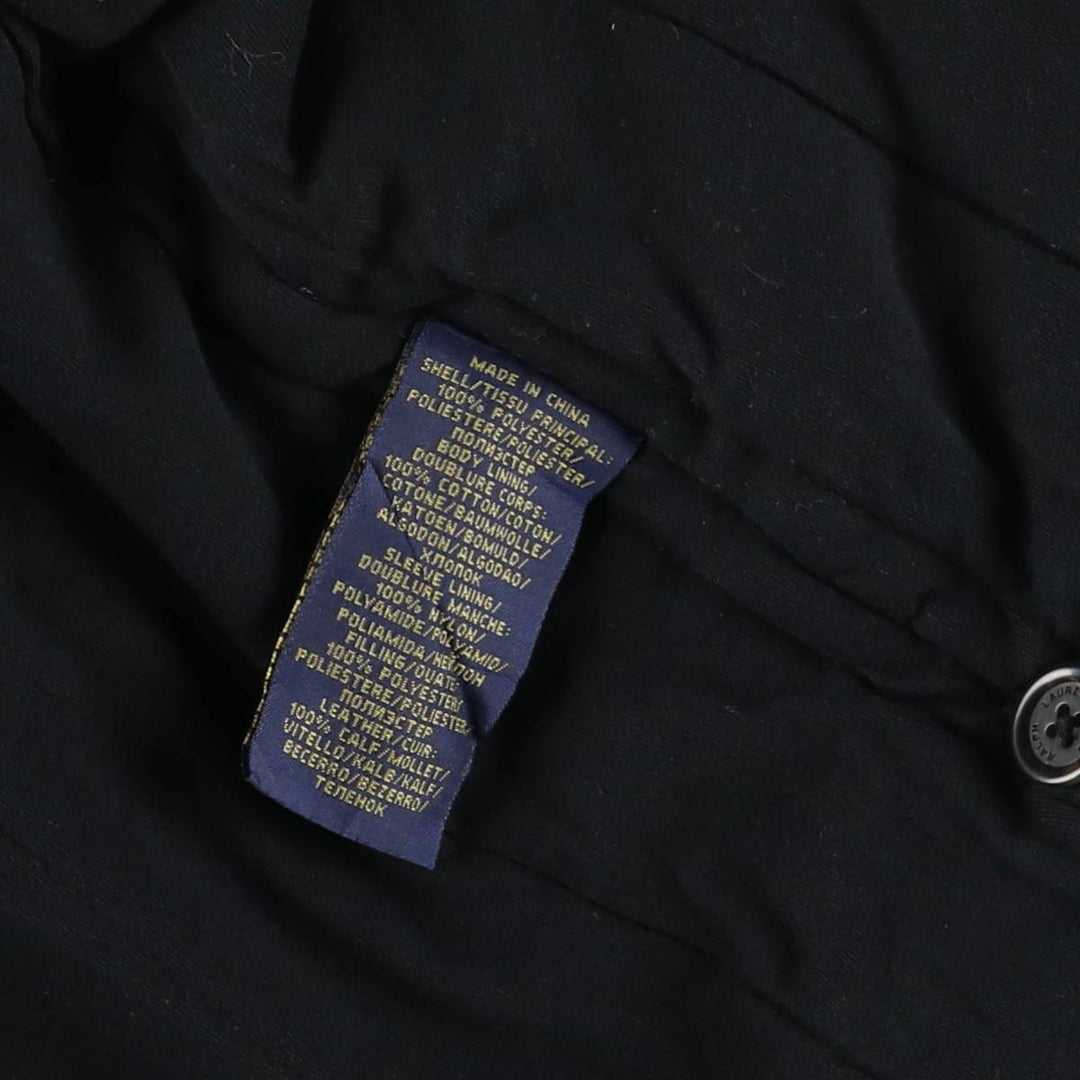 Ralph Lauren POLO RALPH LAUREN padded puffer jacket, men's size XL polyester brown type Vintage Second Hand