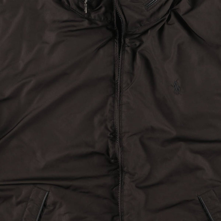 Ralph Lauren POLO RALPH LAUREN padded puffer jacket, men's size XL polyester brown type Vintage Second Hand