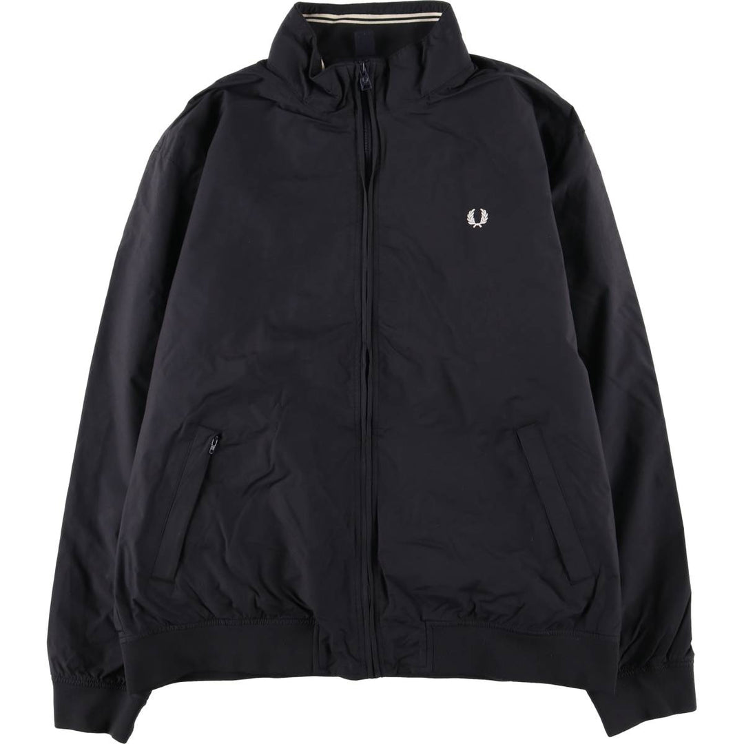 Fred Perry Ripstop Nylon Jacket, Men's XL polyamide black type Vintage Second Hand