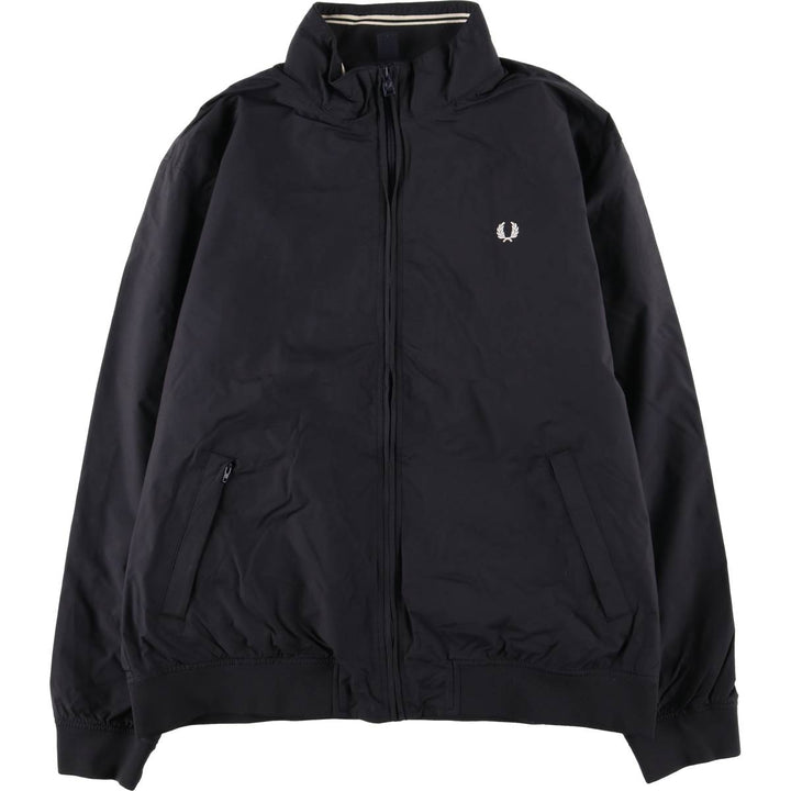 Fred Perry Ripstop Nylon Jacket, Men's XL polyamide black type Vintage Second Hand