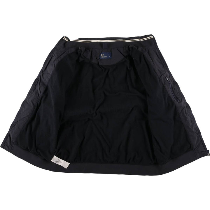 Fred Perry Ripstop Nylon Jacket, Men's XL polyamide black type Vintage Second Hand